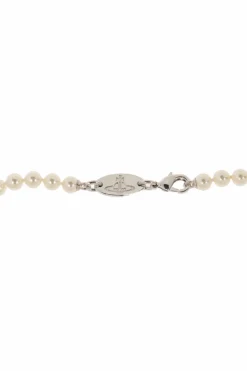 Vivienne Westwood cream Brass Necklace