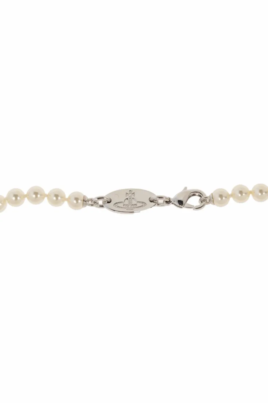 Vivienne Westwood cream Brass Necklace