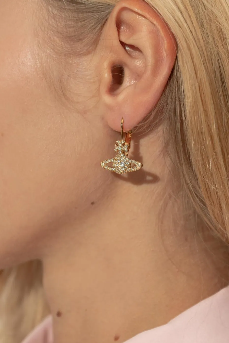 Vivienne Westwood GOLD Brass earrings