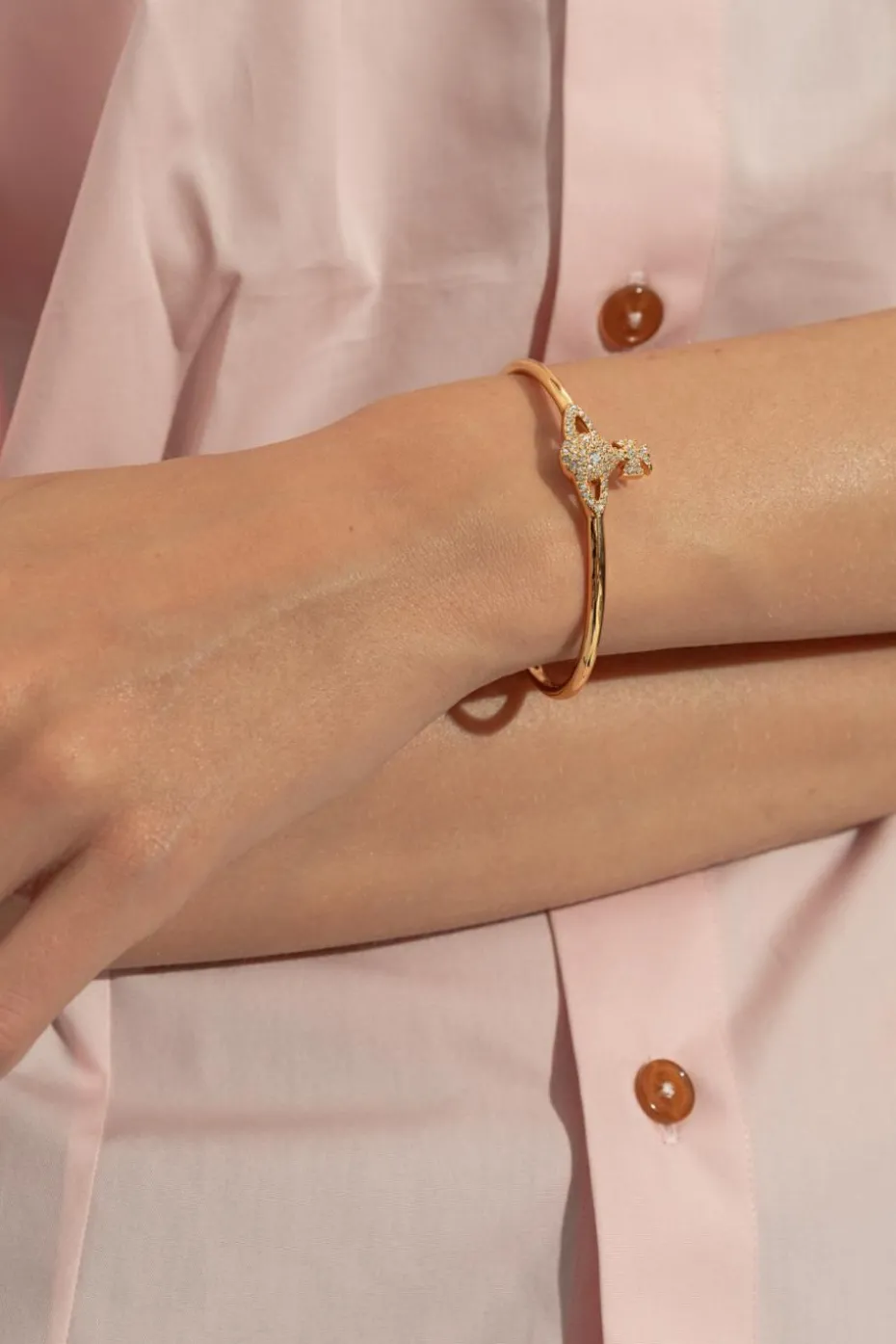 Vivienne Westwood GOLD Bracelet with logo