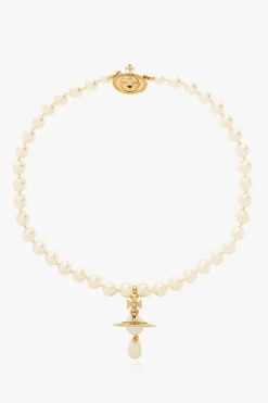 Vivienne Westwood GOLD Chocker with charm