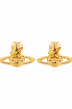 Vivienne Westwood GOLD Earrings with logo