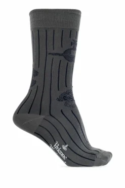 Vivienne Westwood GREY Socks with logo