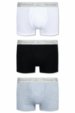 Vivienne Westwood MULTICOLOUR Three-pack of boxer shorts