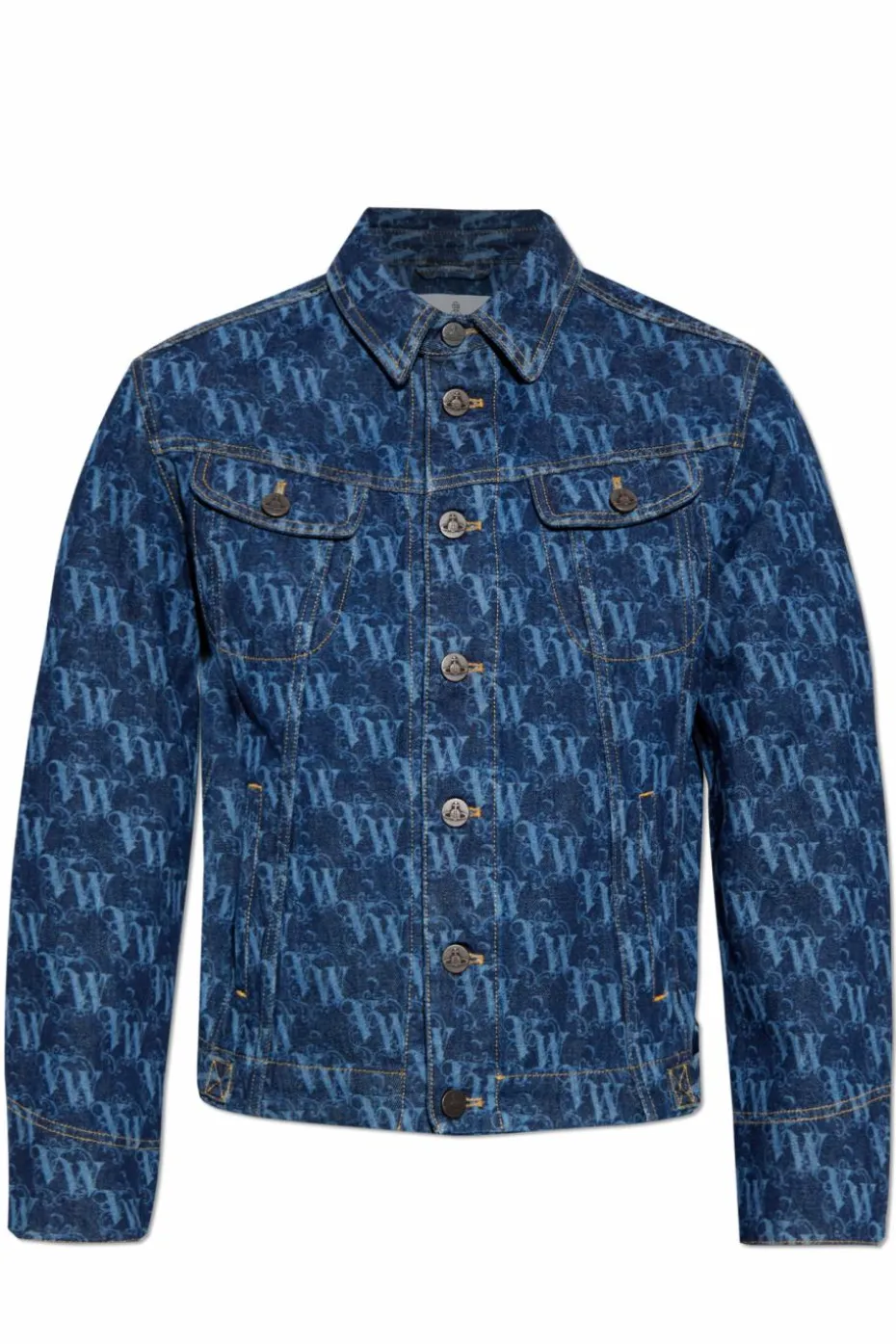 Vivienne Westwood NAVY BLUE Jacket with logo