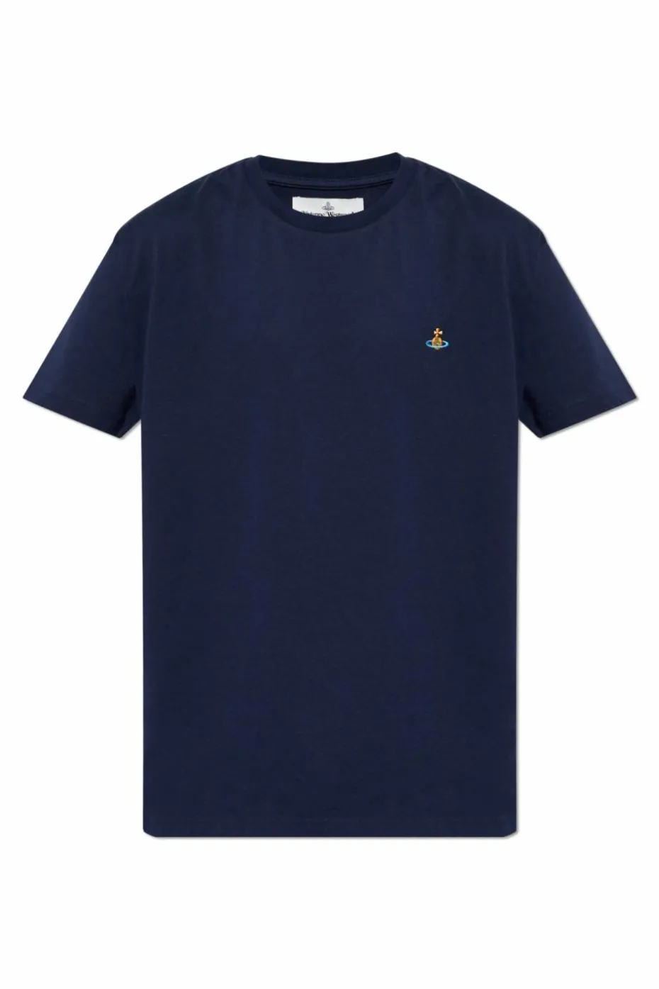 Vivienne Westwood NAVY BLUE T-shirt with logo