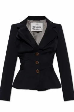 Vivienne Westwood NAVY BLUE Wool blazer