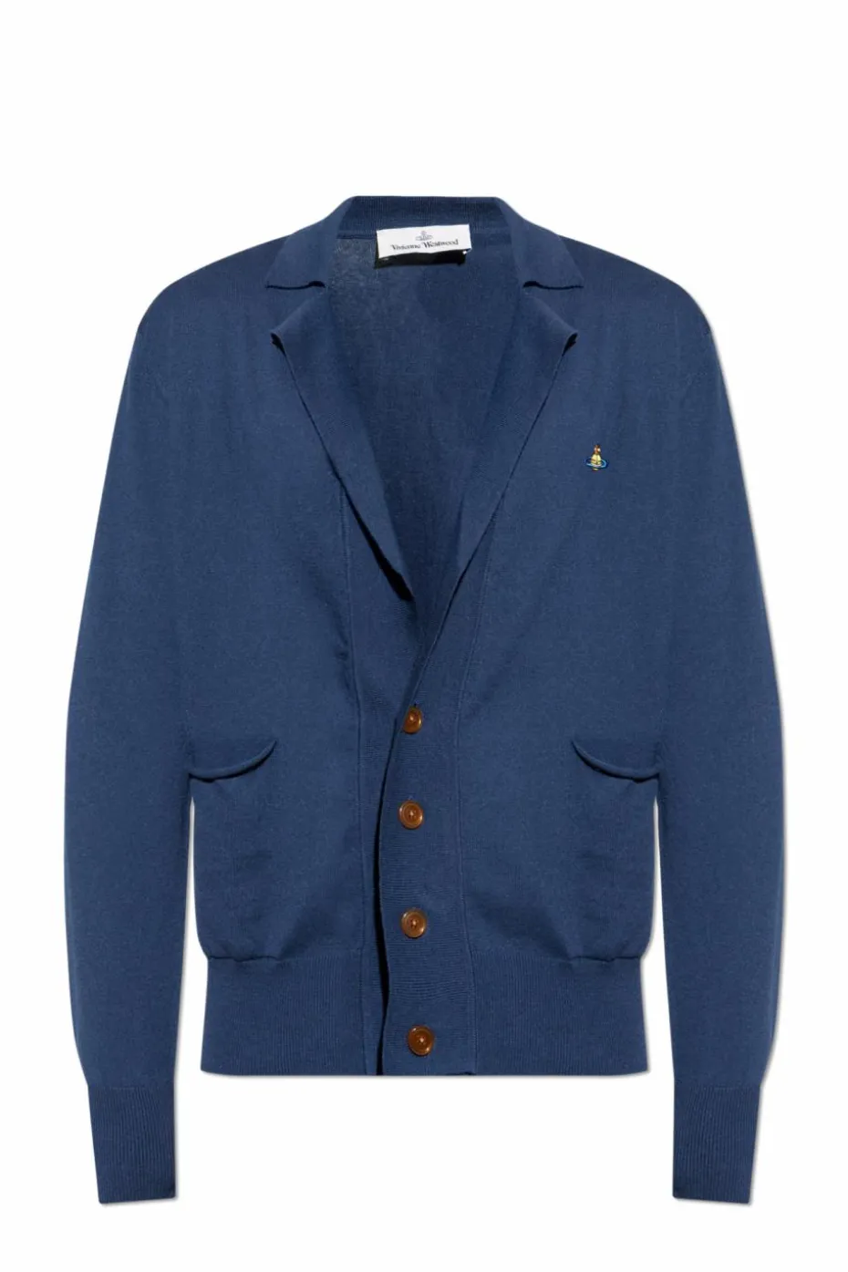 Vivienne Westwood NAVY BLUE Sweater with logo