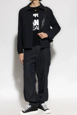 Vivienne Westwood NAVY BLUE Loose fitting pants