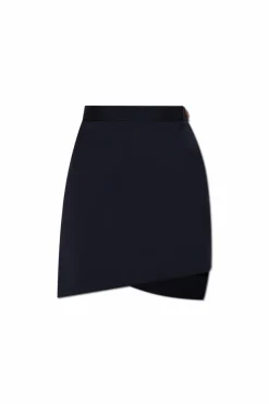 Vivienne Westwood NAVY BLUE Wool skirt