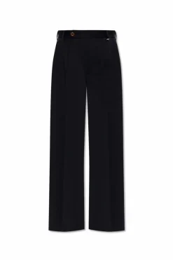 Vivienne Westwood NAVY BLUE Wool trousers