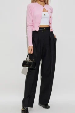 Vivienne Westwood PINK Cardigan with logo