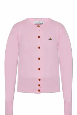 Vivienne Westwood PINK Cardigan with cashmere finish