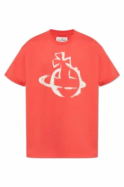 Vivienne Westwood RED T-shirt with logo