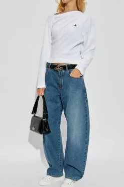 Vivienne Westwood WHITE Ribbed top