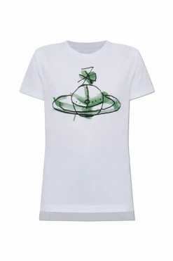 Vivienne Westwood WHITE T-shirt with logo