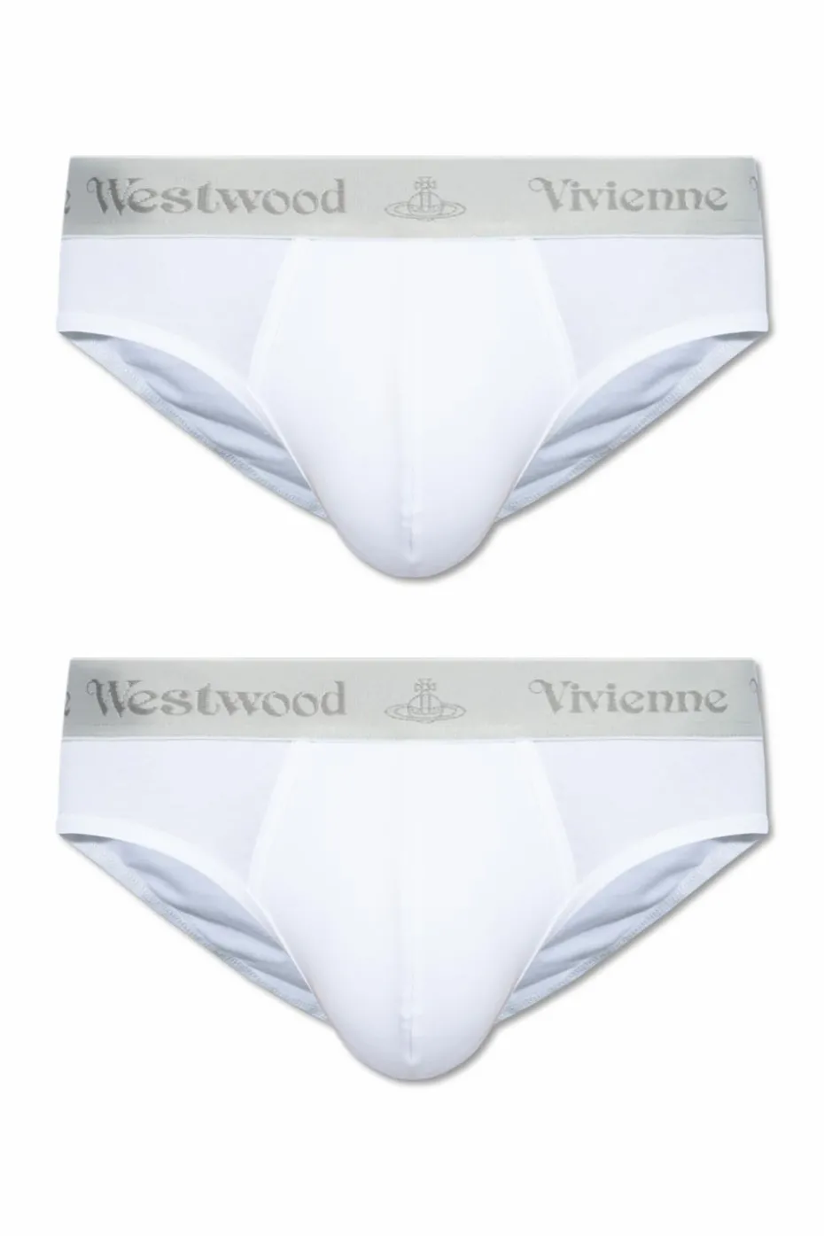 Vivienne Westwood WHITE Two-pack of briefs