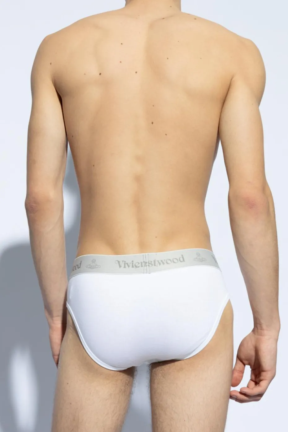 Vivienne Westwood WHITE Two-pack of briefs