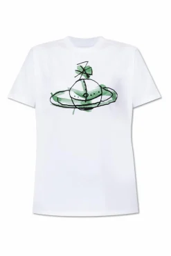 Vivienne Westwood WHITE T-shirt with logo