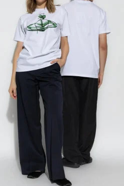 Vivienne Westwood WHITE T-shirt with logo