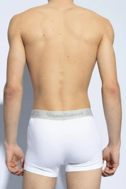 Vivienne Westwood WHITE Two-pack of boxer shorts