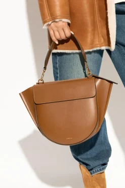 Wandler BROWN Shoulder Bag ‘Hortensia Medium’