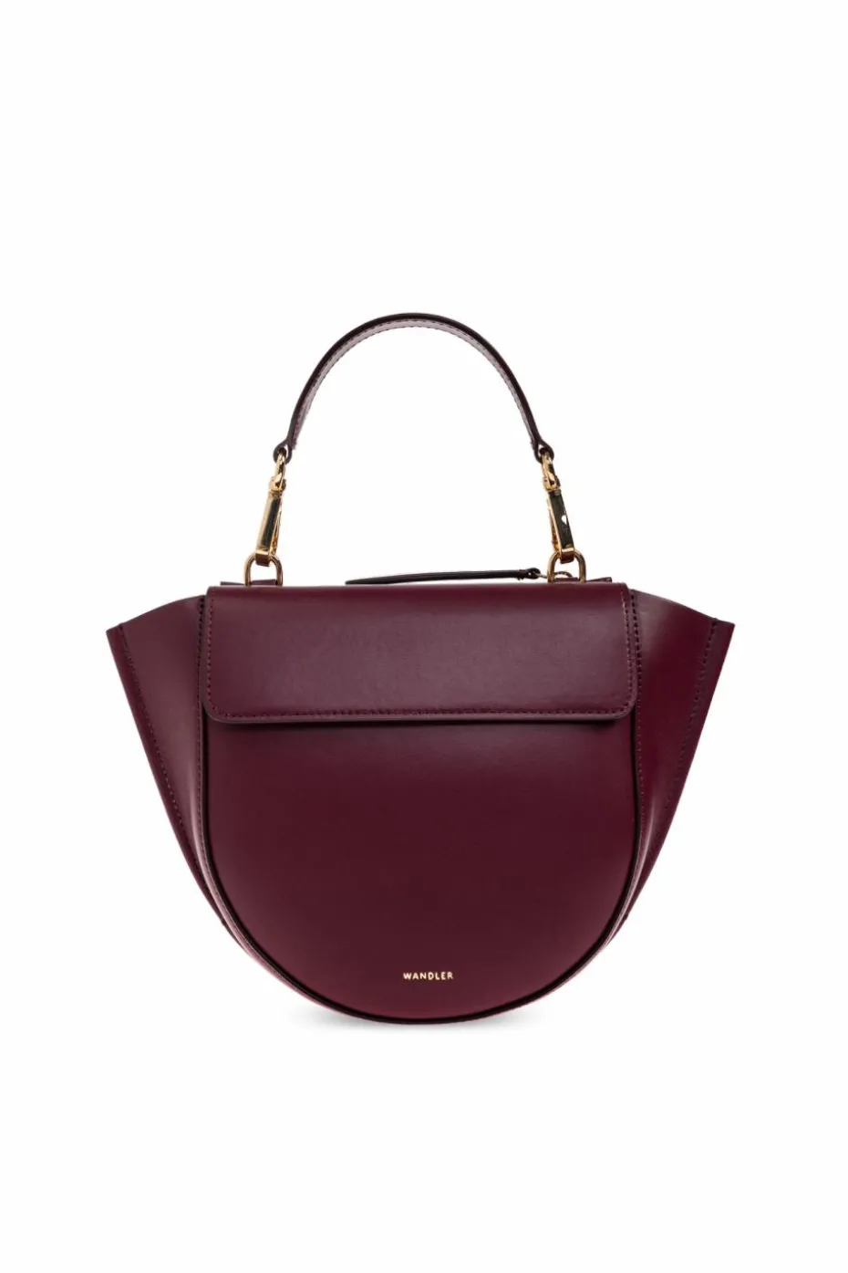 Wandler BURGUNDY Handbag "Hortensia Mini"