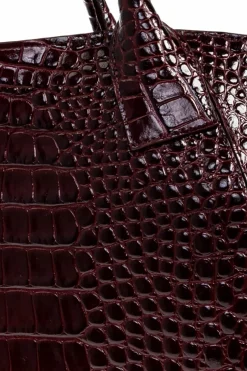 Wandler BURGUNDY Shopper bag 
