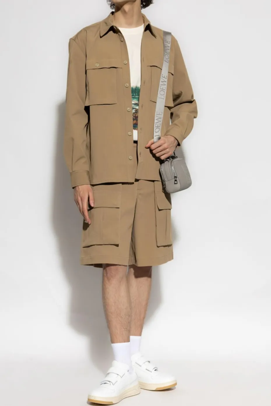 Woolrich beige Ribbed Shirt