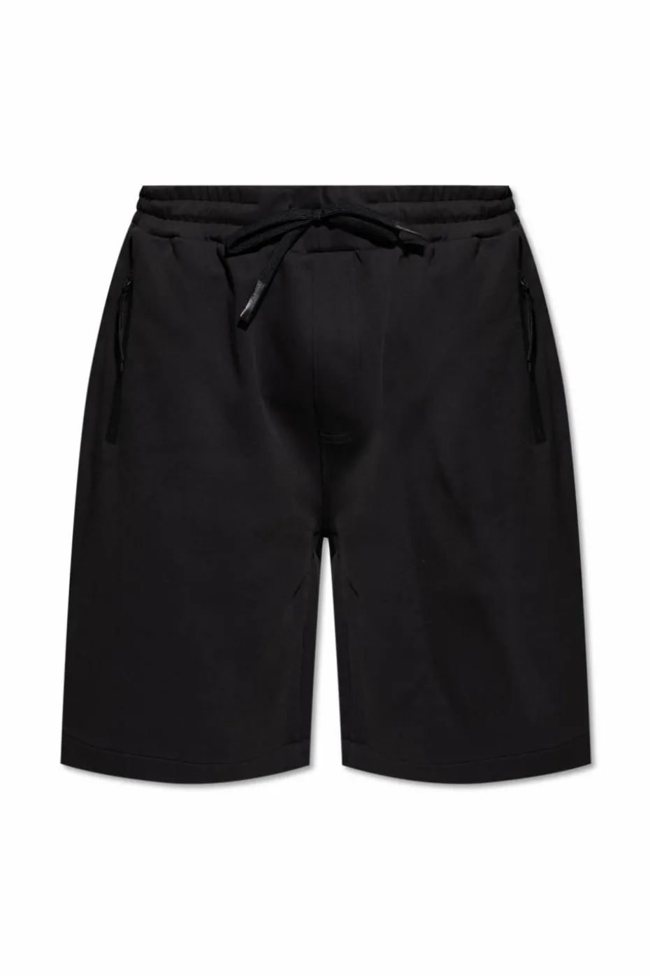 Woolrich BLACK Shorts with pockets