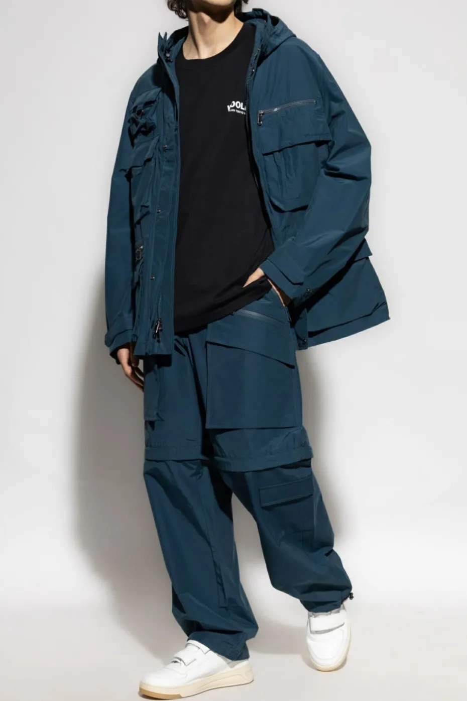 Woolrich BLUE Jacket with pockets