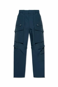 Woolrich BLUE Pants with detachable legs