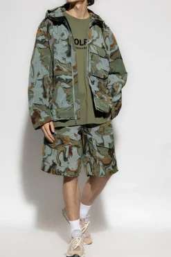 Woolrich GREEN Cargo shorts