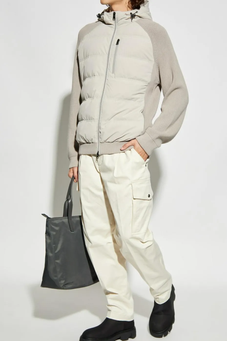 Woolrich GREY Hooded jacket
