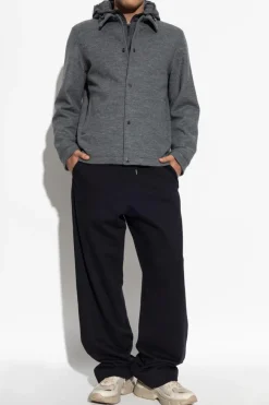 Woolrich GREY Jacket with hood