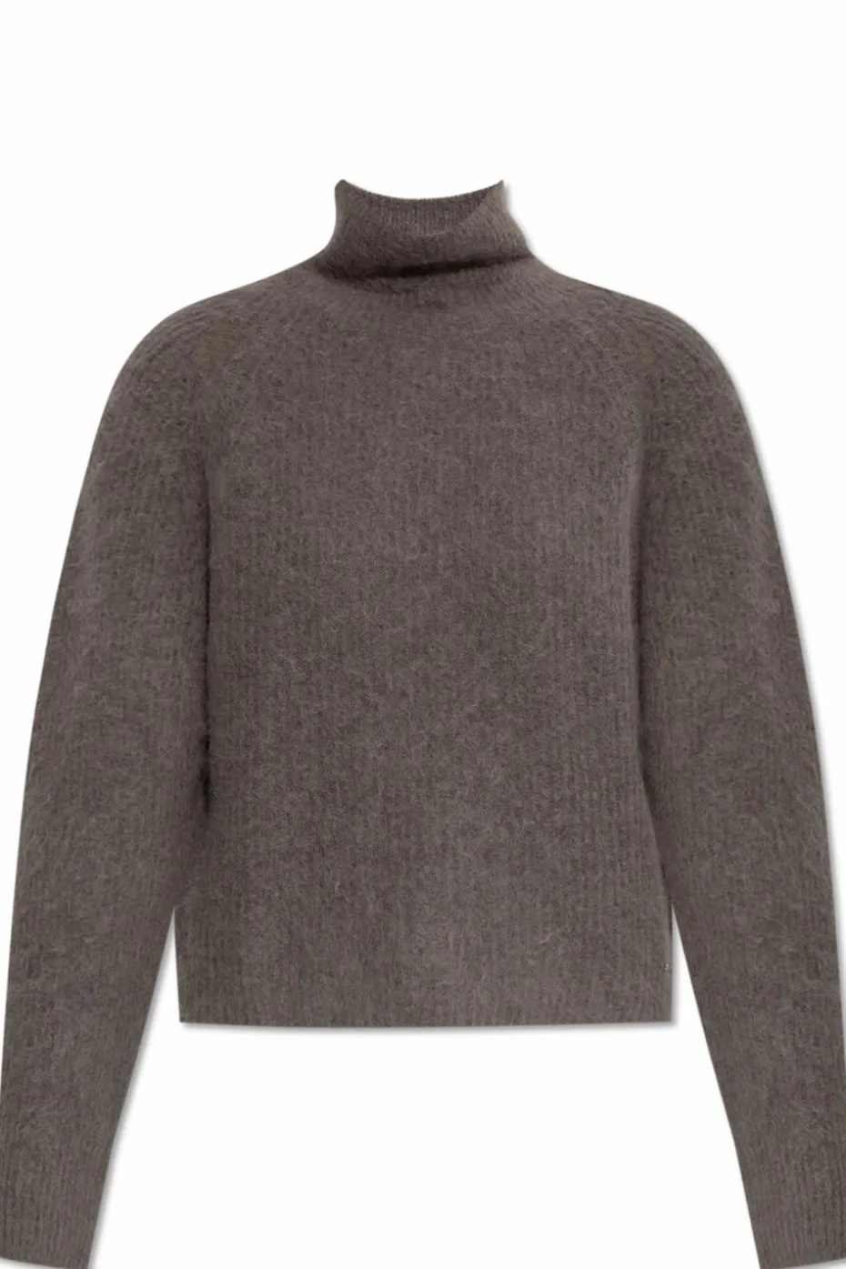 Woolrich GREY Sweater with logo patch
