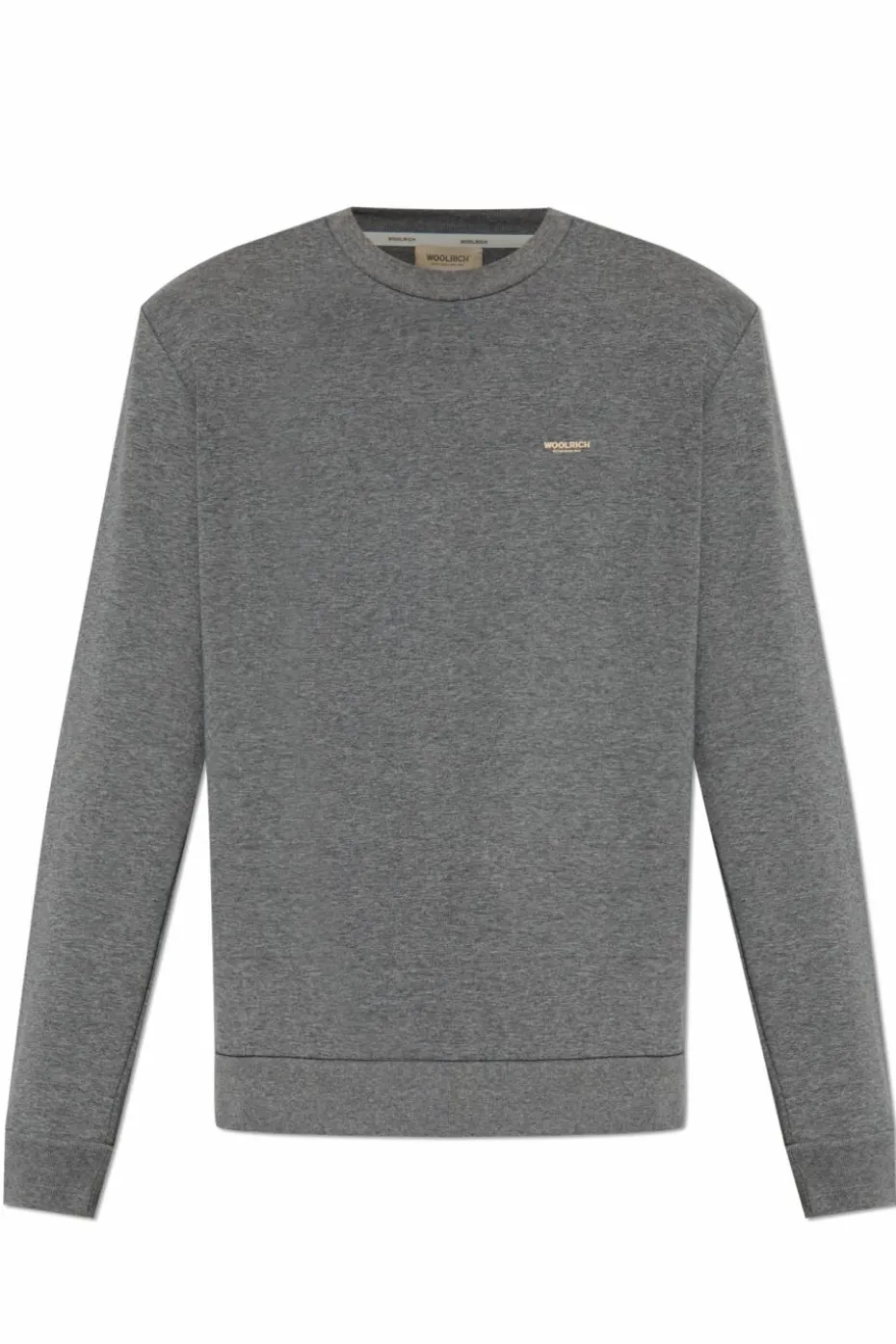 Woolrich GREY Sweatshirt with a crew neck