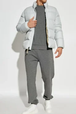 Woolrich GREY Sweatshirt with a crew neck