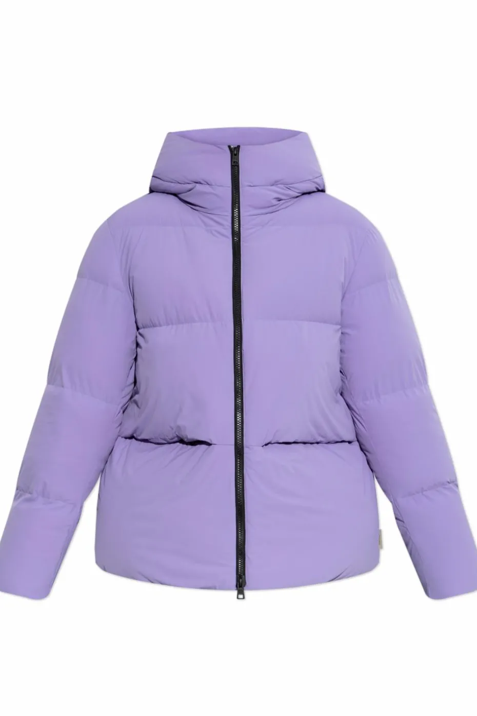 Woolrich PURPLE Down jacket with hood