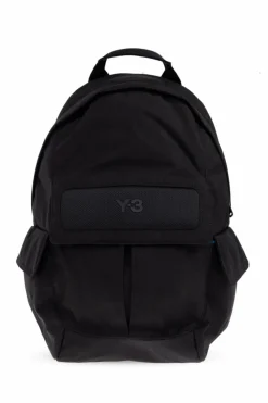Y-3 BLACK Backpack with logo