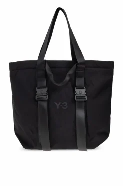 Y-3 BLACK Bag with logo