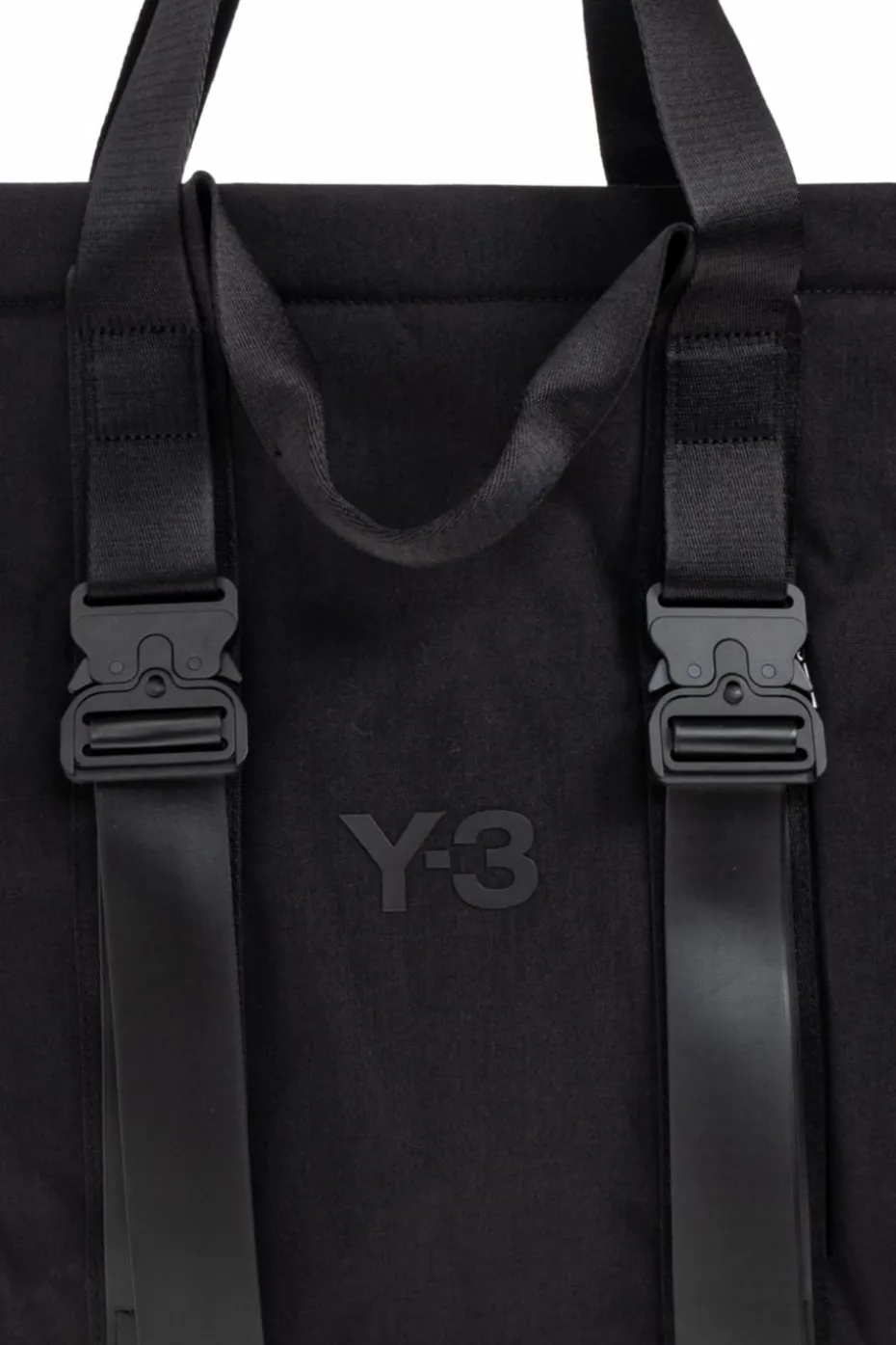 Y-3 BLACK Bag with logo