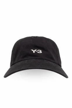 Y-3 BLACK Baseball cap with logo