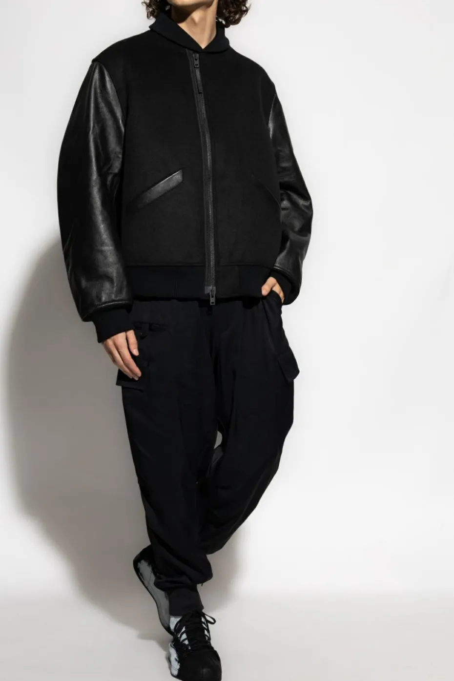 Y-3 BLACK Cargo trousers