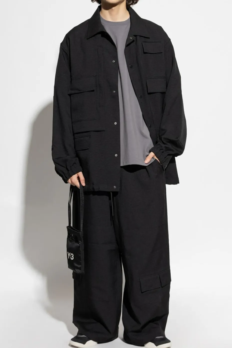 Y-3 BLACK Jacket with pockets