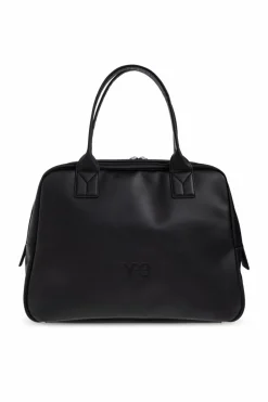 Y-3 BLACK Leather bag