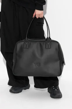Y-3 BLACK Leather bag