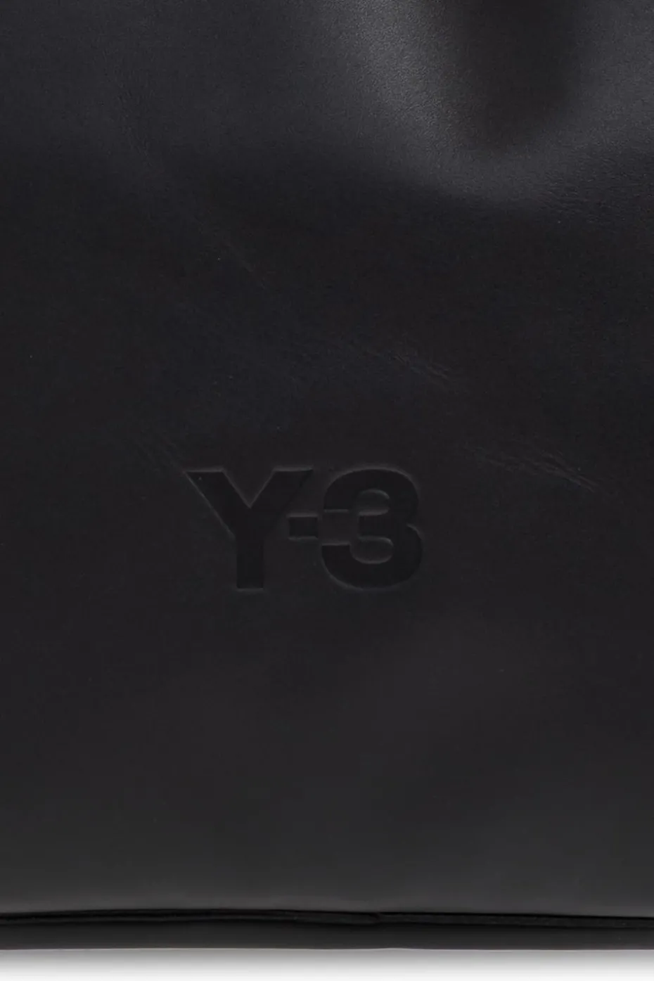 Y-3 BLACK Leather bag