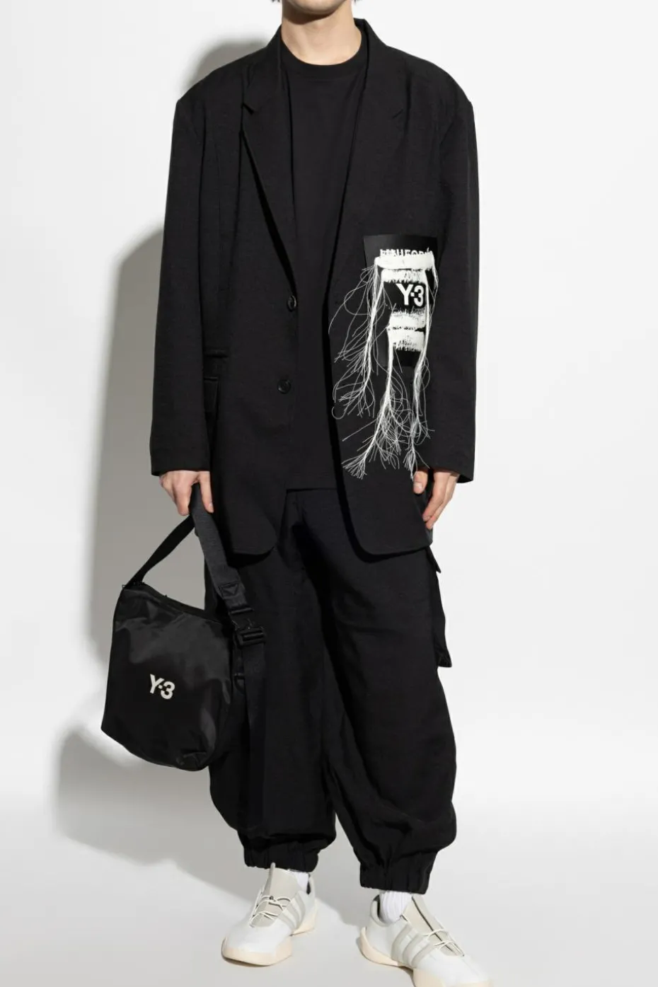 Y-3 BLACK Long Sleeve T-shirt