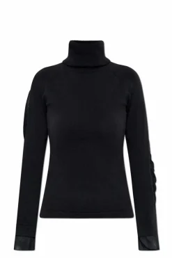 Y-3 BLACK Long sleeve turtleneck